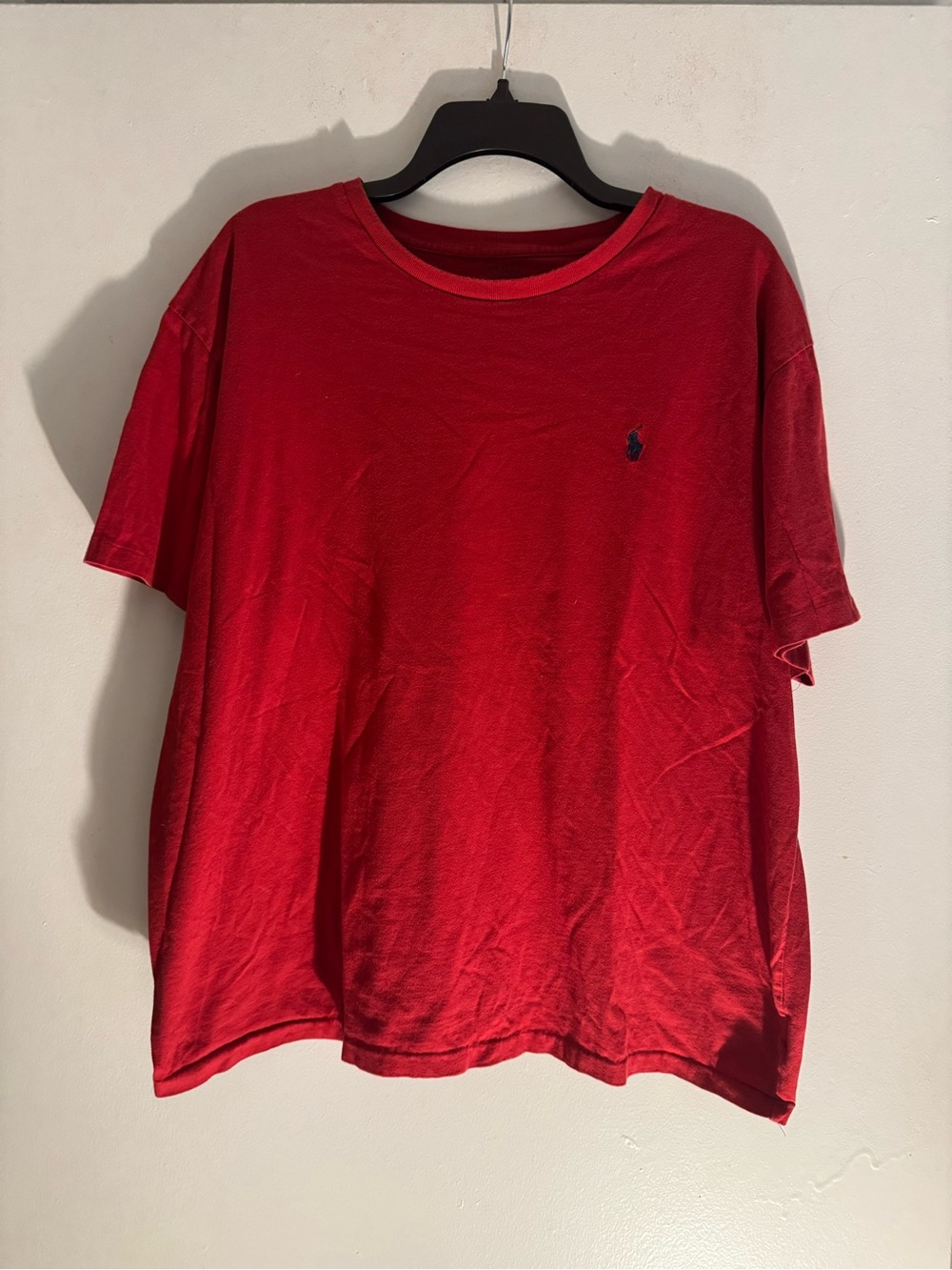 Polo by Ralph Lauren Men’s Red Short Sleeve Crewneck Tee Size XL